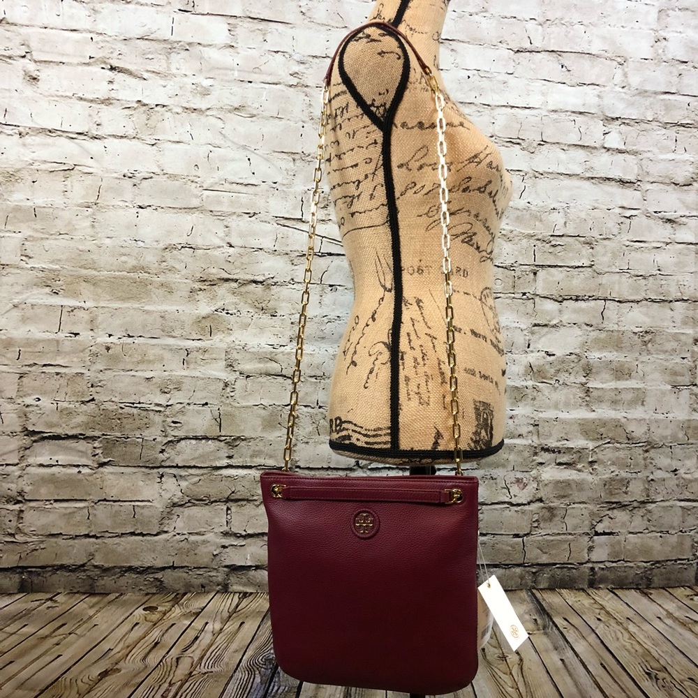 TORY BURCH WhipStitch Logo Swingpack Handbag - Picture 3 of 8